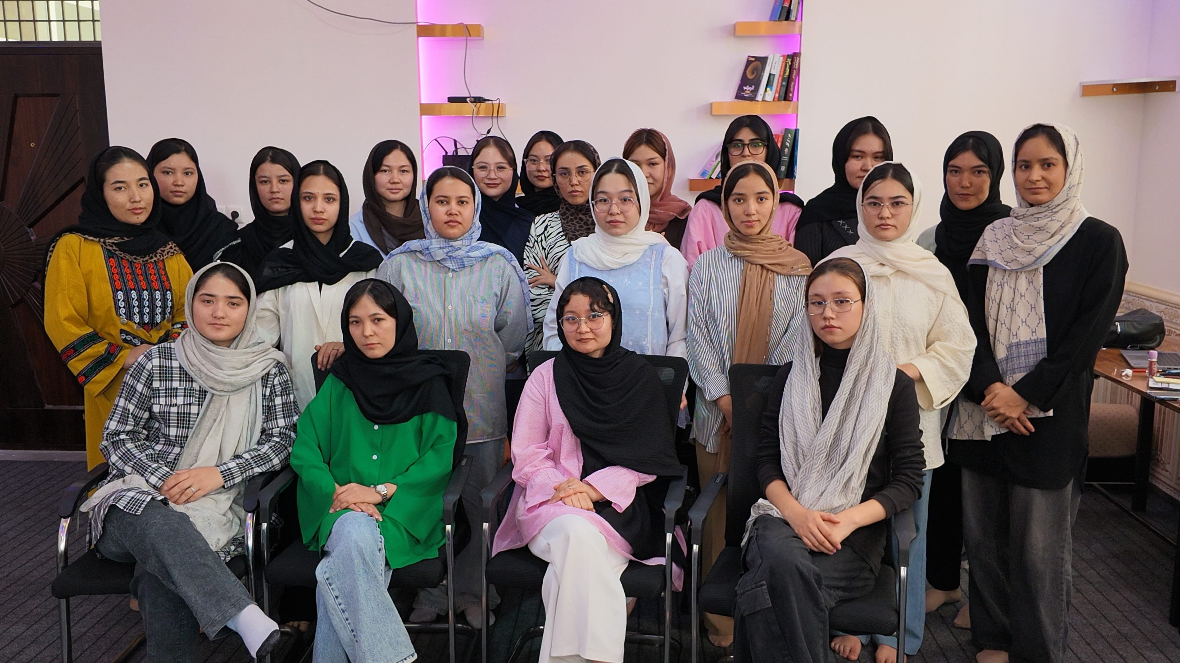 Female students at Rubik Hub